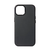 Ilustracja produktu Decoded – skórzana obudowa ochronna do iPhone 15 Plus kompatybilna z MagSafe (black)