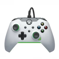 Ilustracja produktu Pad PDP Przewodowy Neon White Xbox One/Xbox Series X/PC