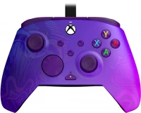 Ilustracja Pad PDP Przewodowy Rematch Purple Fade Xbox One/Xbox Series X/PC