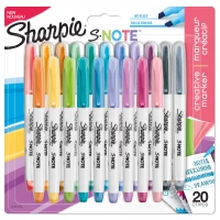 Ilustracja Sharpie Zakreślacze Markery S-Note 20 szt 2139179