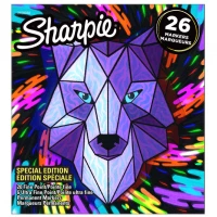 Ilustracja Sharpie Markery Permanentne 26 szt 2158030