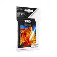 Ilustracja produktu Gamegenic: Star Wars Unlimited - Art Sleeves - Koszulki na Karty - Luke Skywalker
