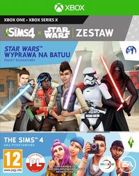 Ilustracja The Sims 4 + The Sims 4 Star Wars : Wyprawa na Batuu (pakiet rozgrywki) PL (Xbox One)