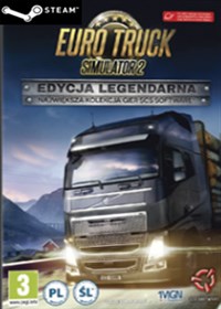 Ilustracja produktu DIGITAL Euro Truck Simulator 2: Edycja Legendarna (PC) PL (klucz STEAM)