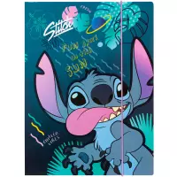 Ilustracja produktu Coolpack Teczka z Gumką A4 Stitch wzór 3 78485PTR