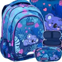 Ilustracja produktu AstraBag Zestaw Szkolny 3el. Sweet Koala Plecak 502025002 + Worek 507025001 + Piórnik 503025003