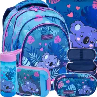 Ilustracja produktu AstraBag Zestaw Szkolny 5el. Sweet Koala Plecak 502025002 + Worek 507025001 + Piórnik 503025003