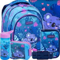 Ilustracja produktu AstraBag Zestaw Szkolny 5el. Sweet Koala Plecak 502025002 + Worek 507025001 + Piórnik 503025002