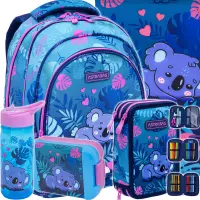 Ilustracja produktu AstraBag Zestaw Szkolny 5el. Sweet Koala Plecak 502025002 + Worek 507025001 + Piórnik 503025001