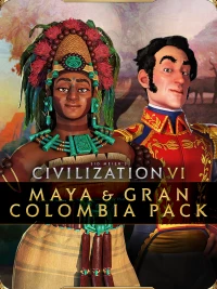 Ilustracja Sid Meier's Civilization VI - Maya & Gran Colombia Pack (DLC) (PC) (klucz STEAM)