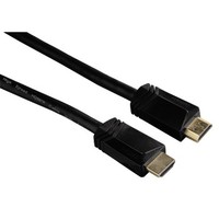 Ilustracja Hama Kabel HDMI - HDMI 3M Techline