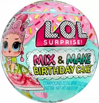 Ilustracja MGA LOL Laleczka z Niespodzianką Brithday Cake z Tortem 548689