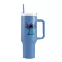 Ilustracja Kubek Podróżny ze Słomką  Disney Stitch - 1180 ml