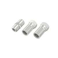 Ilustracja produktu Hama Zestaw Wtyczek Antenowych SAT KIT 2X PLUG/1X JACK-JACK