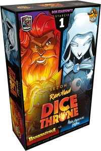 Ilustracja produktu Dice Throne: Starcie 1 - Barbarzyńca vs Księżycowa Elfka