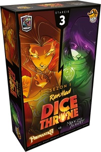 Ilustracja produktu Dice Throne: Starcie 3 - Piromantka vs Mroczny Złodziej