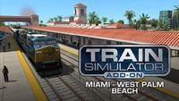 Ilustracja Train Simulator - Miami - West Palm Beach Route Add-On (DLC) (PC) (klucz STEAM)