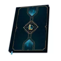 Ilustracja produktu Notatnik A5 League of Legends - Hextech Logo