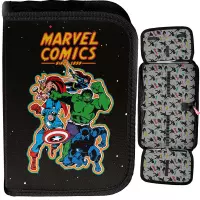Ilustracja produktu  Paso Piórnik Dwuklapkowy bez Wyposażenia Avengers Marvel AV25AE-P001BW
