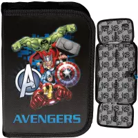 Ilustracja produktu Paso Piórnik Dwuklapkowy bez Wyposażenia Avengers AV25LL-P001BW