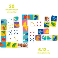 2. Bright Junior Media CzuCzu Domino Dinozaury
