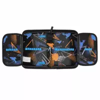 2. Starpak Piórnik Dwuklapkowy Bez Wyposażenia Football Blue 550994