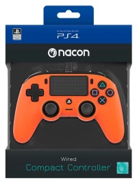 1. Nacon PS4 Compact Controller Pomarańczowy