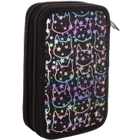1. Hash Piórnik AC2 Dwukomorowy bez Wyposażenia Holo Neon Kitty 503022035