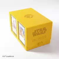 14. Gamegenic: Star Wars Unlimited - Double Deck Pod - Premium Pudełko na Karty - Yellow
