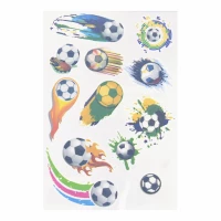 1. Sticker Boo Tatuaż Zmywalny Dla Dzieci Piłka Nożna 540451