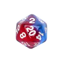 8. Komplet kości REBEL RPG - Kamienie Księżycowe - Superman