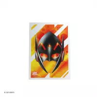 6. Gamegenic: Marvel Champions Art Sleeves 66x91 mm - Koszulki na Karty - Wasp 50+1 szt.