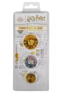 1. Harry Potter Monety Gringotta 3 szt.