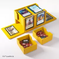 21. Gamegenic: Star Wars Unlimited - Double Deck Pod - Premium Pudełko na Karty - Yellow