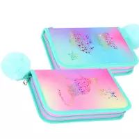 8. Starpak Piórnik Dwuklapkowy Bez Wyposażenia Ombre Kitty Doggy 553435