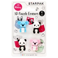 3. Starpak Gumka Do Mazania 3D Puzzle Minisy 4szt 505323
