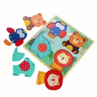 2. Bam Bam Zabawka Drewniana Safari 541644