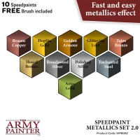 6. The Army Painter: Speedpaint 2.0 - Metallics Set