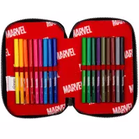2. CoolPack Jumper 2 Piórnik Dwukomorowy Z Wyposażeniem Avengers F066778