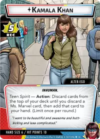 7. Marvel Champions: Hero Pack - Ms. Marvel