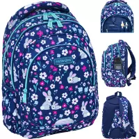 9. AstraBag Plecak Szkolny AB330 Baby Bunny 502025008
