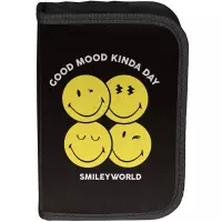 3. Paso Piórnik Dwuklapkowy bez Wyposażenia Smiley SM24LK-P001BW