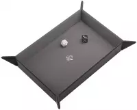 2. Gamegenic: Magnetic Dice Tray - Rectangular - Mata do Kości - Black/Gray