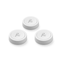 5. Flic Smart Button Starter Kit - Programowalne Przyciski Smart Home (4 przyciski, Hub LR, USB, zasilacz, naklejki)