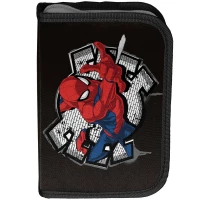4. Paso Piórnik Dwuklapkowy z Wyposażeniem Spiderman SP24MM-P001