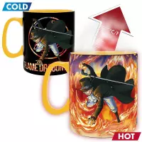 3. Kubek Termoaktywny One Piece - Luffy & Sabo