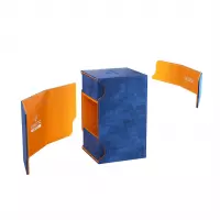 3. Gamegenic: Watchtower 100+ XL Convertible - Pudełko na Karty Blue/Orange - Exclusive Line