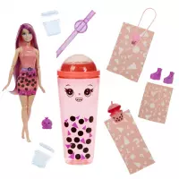 2. Mattel Barbie Lalka Pop Rev Bubble Tea Owocowy Sok Mango HTJ22 