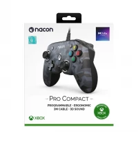 4. NACON XO/XSX Pad Przewodowy Compact Pro Controller Grey Camo