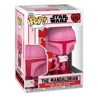 3. FUNKO POP! Gwiezdne Wojny - Mandalorian - Edycja Walentynkowa